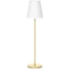 Newgarden Lola Slim 120 gulvlampe med solceller messing