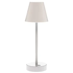 Newgarden Lola Slim LED-bordlampe, batteri, hvid