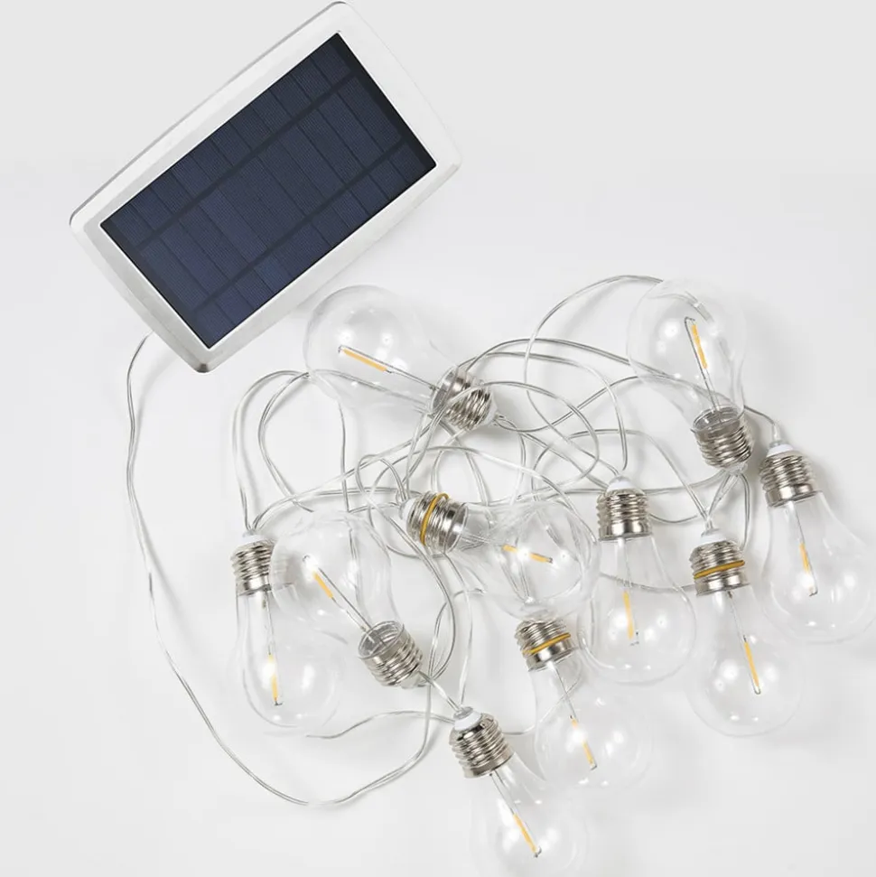 Newgarden Stella LED-solcellelyskæde, 2.700 K