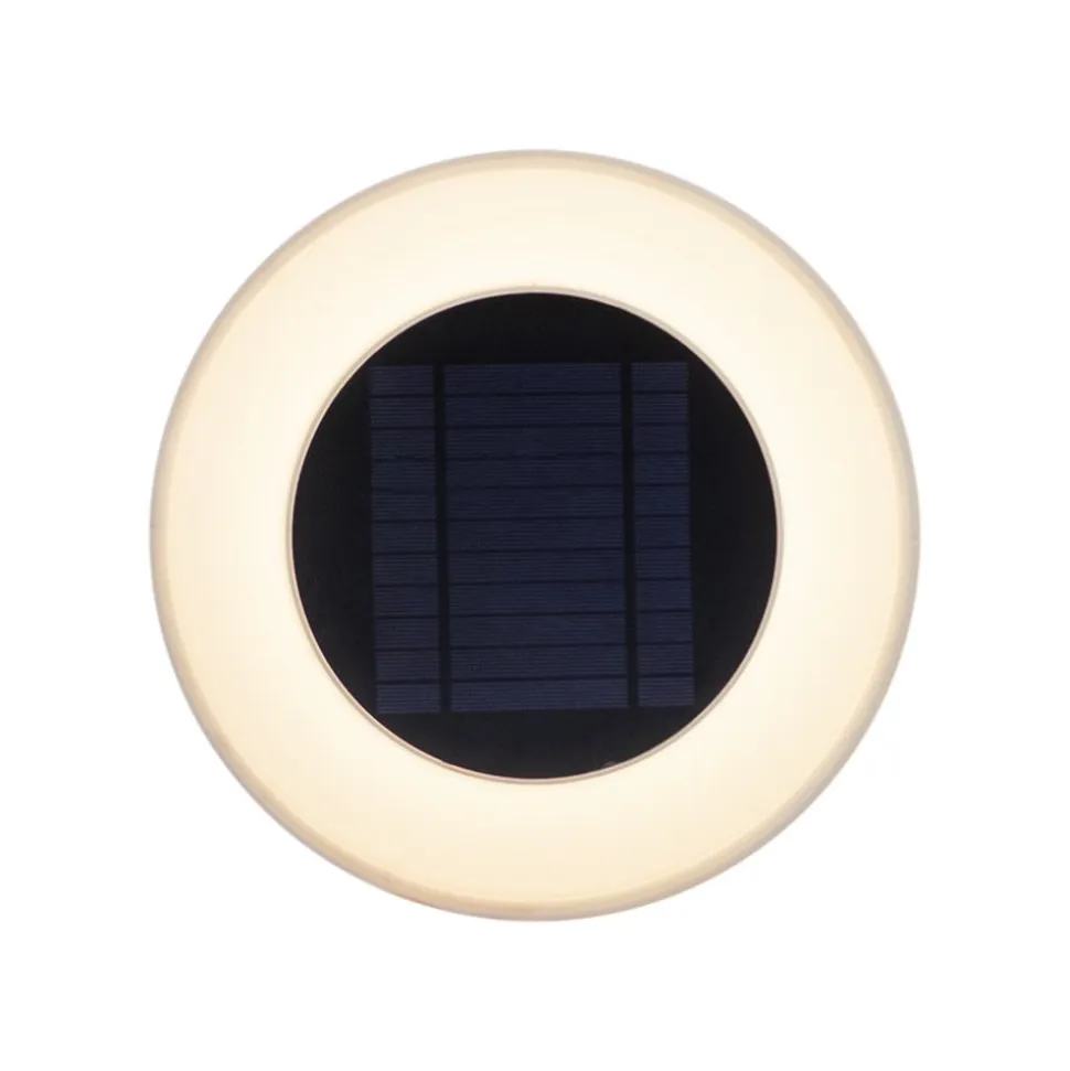 Newgarden Wally LED-solcellelampe til vægmontering, Ø 27 cm