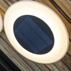 Newgarden Wally LED-solcellelampe til vægmontering, Ø 39 cm
