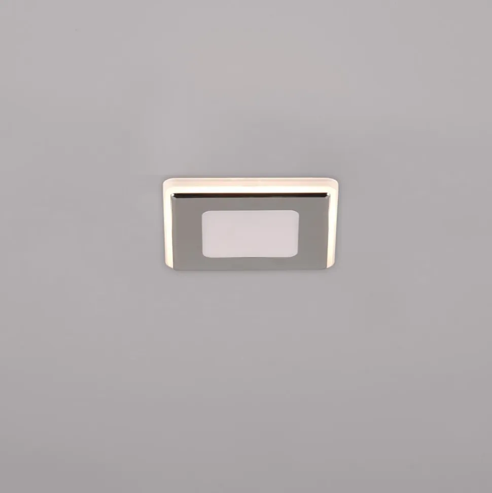 Nimbus LED-lampe IP44 8,5x8,5cm 830 krom