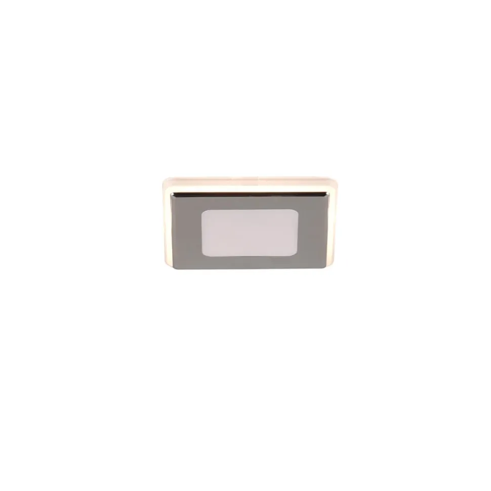 Nimbus LED-lampe IP44 8,5x8,5cm 830 krom