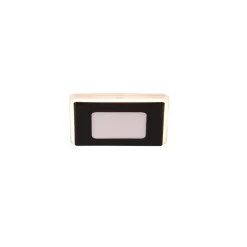 Nimbus LED-lampe IP44 8,5x8,5cm 830 sort