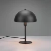 Nola bordlampe, højde 30 cm, sort/guld