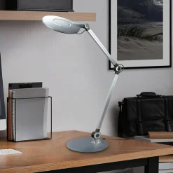 Office LED-skrivebordslampe, antracit, CCT