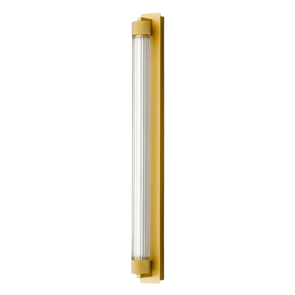 OLEV LED-væglampe CHARMER, guld, metal/glas, 2.700 K, IP44