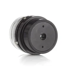 Oluce Fresnel væglampe m. glaslinse IP44 sort