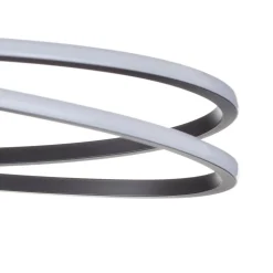 Ophelia LED-loftlampe, sort