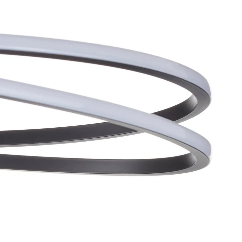 Ophelia LED-loftlampe, sort