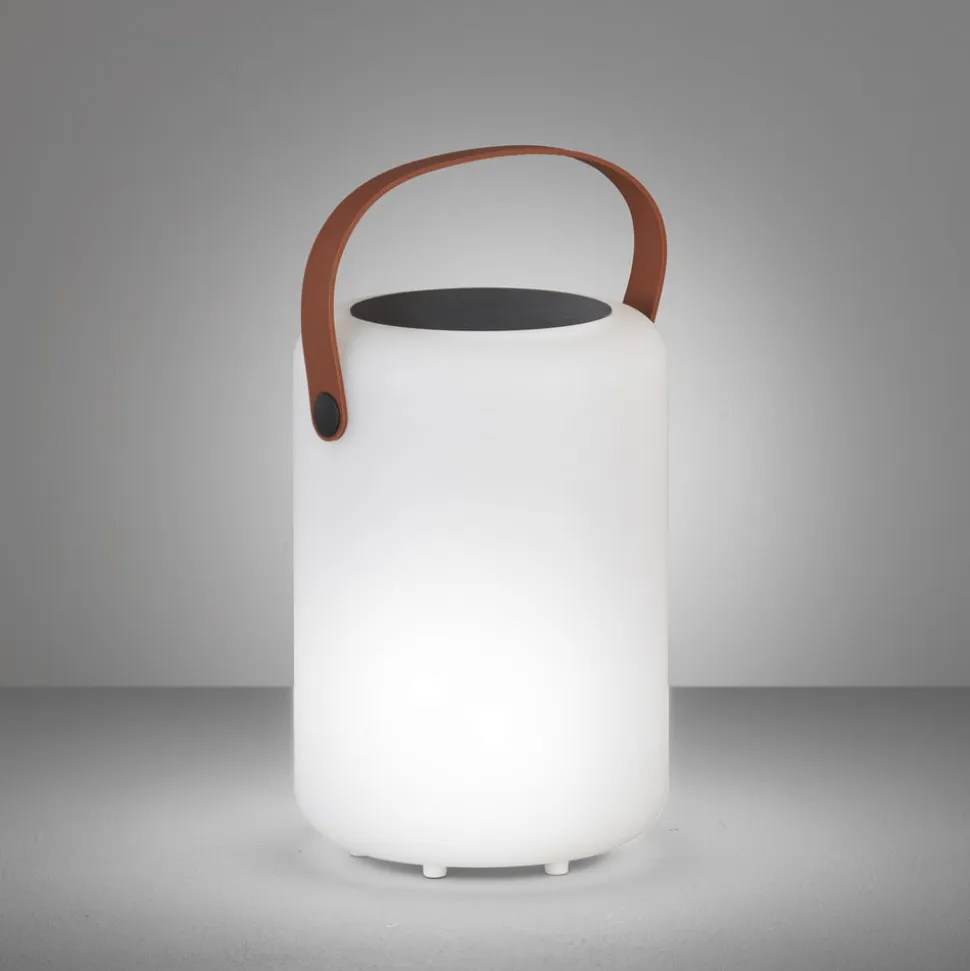 Orno LED-solar-bordlampe, varmhvid og RGB