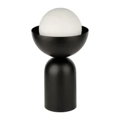 OSRAM bordlampe Decor Bowl, sort, stål, E14