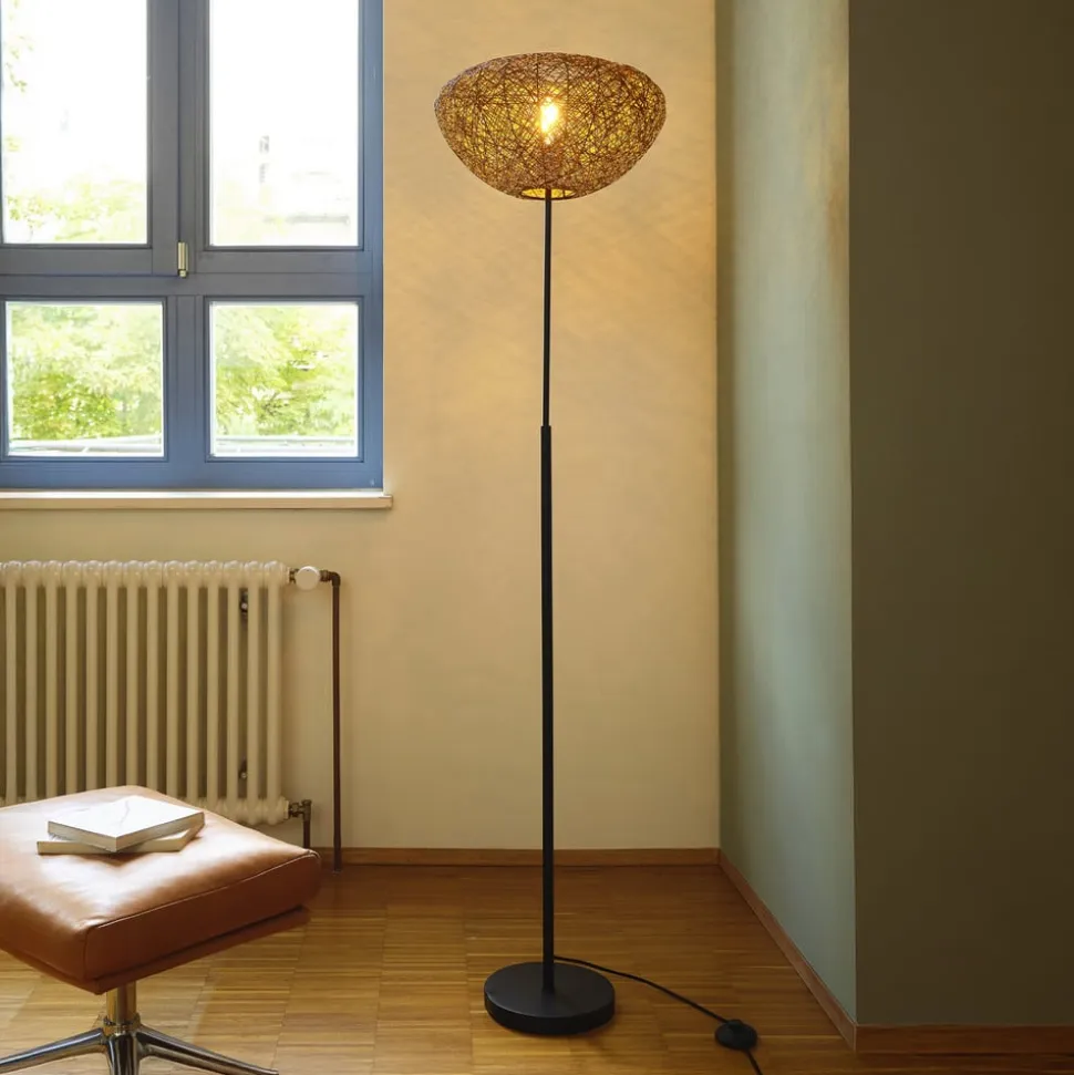 OSRAM gulvlampe Decor Paper Drop, papir, beige, E27