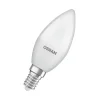 OSRAM LED Classic Star, stearinlys, mat, E14, 7,5 W, 4.000 K
