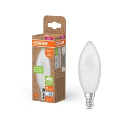 OSRAM LED Classic Star, stearinlys, mat, E14, 7,5 W, 4.000 K