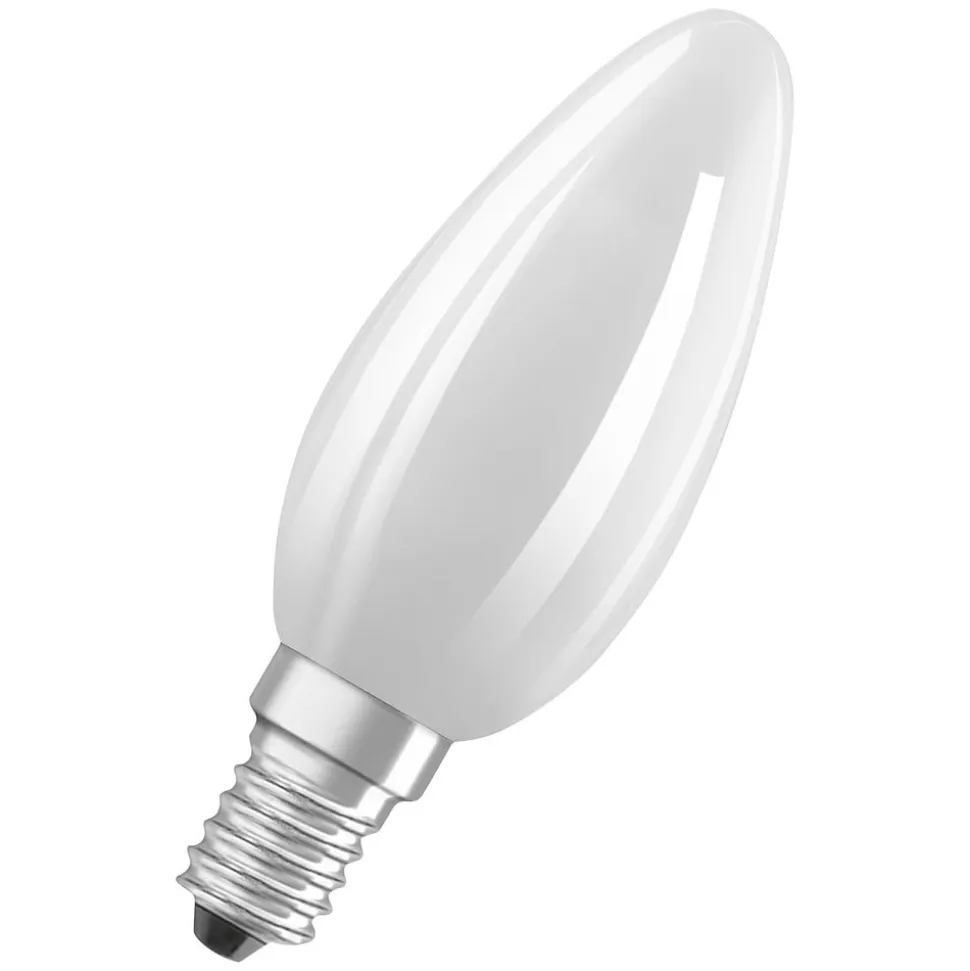 OSRAM LED stearinlys mat E14 2,2W 827 energiklasse A 3-pak