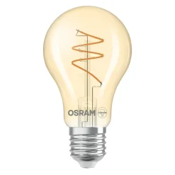 OSRAM LED Vintage E27 4,9W 2.700K Spiral Filament gold dæmpbar