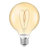 OSRAM LED Vintage G95 E27 8W 922 Heart Filament guld dæmpbar