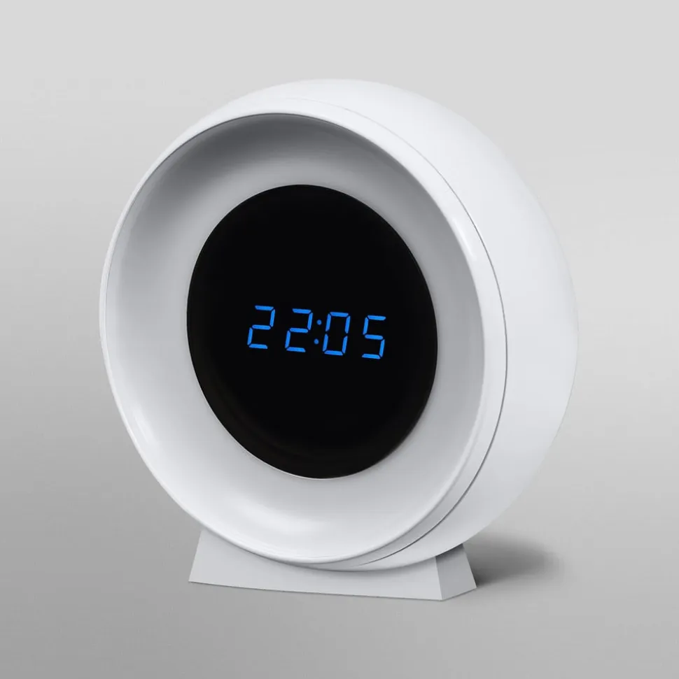 OSRAM LED-batteridrevet natlampe NIGHTLUX CLOCK, hvid, ur, CCT