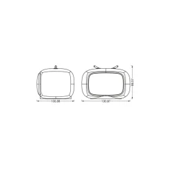 OSRAM LED-batteridrevet natlampe NIGHTLUX TV, hvid USB RGB touchdim