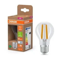 OSRAM LED-filamentpære E27 3,8W 4000K dæmpbar