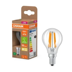 OSRAM LED-filamentpære E14 3,8W 2700K 806lm