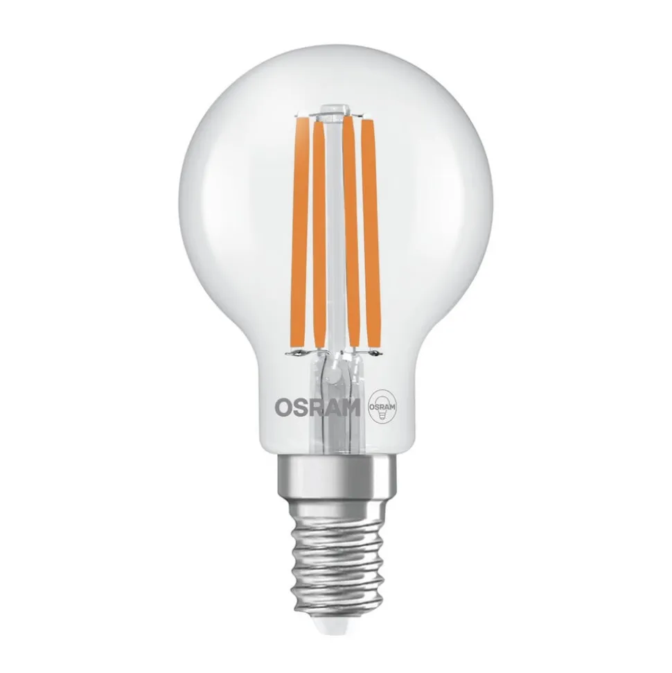 OSRAM LED-filamentpære E14 2,2W 4000K 470lm