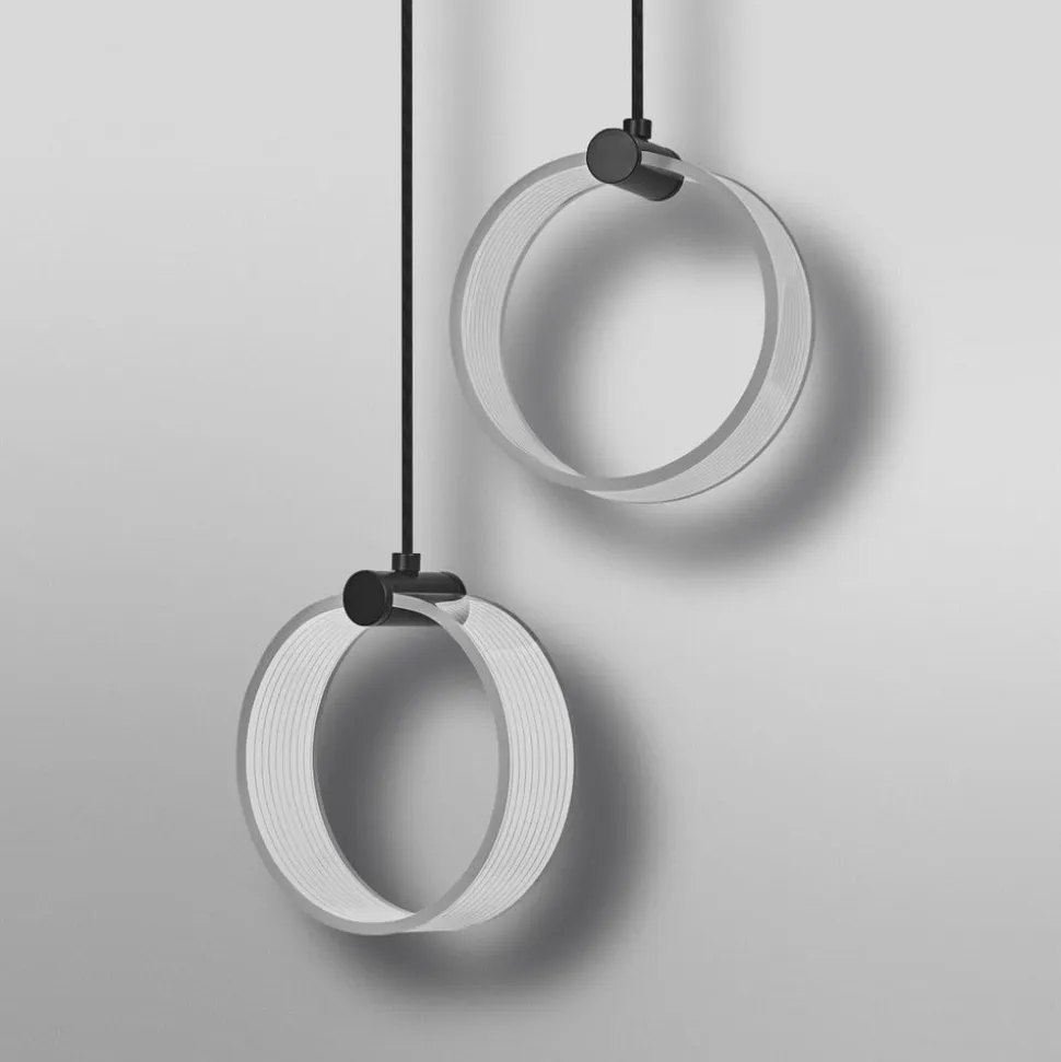 OSRAM LED-hængelampe Decor Circle, 2 lyskilder, CCT, sort