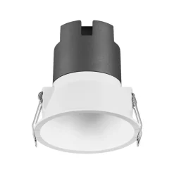 OSRAM LED-indbygningsspot TWIST, hvid/hvid, 840, Ø 9,3 cm, metal