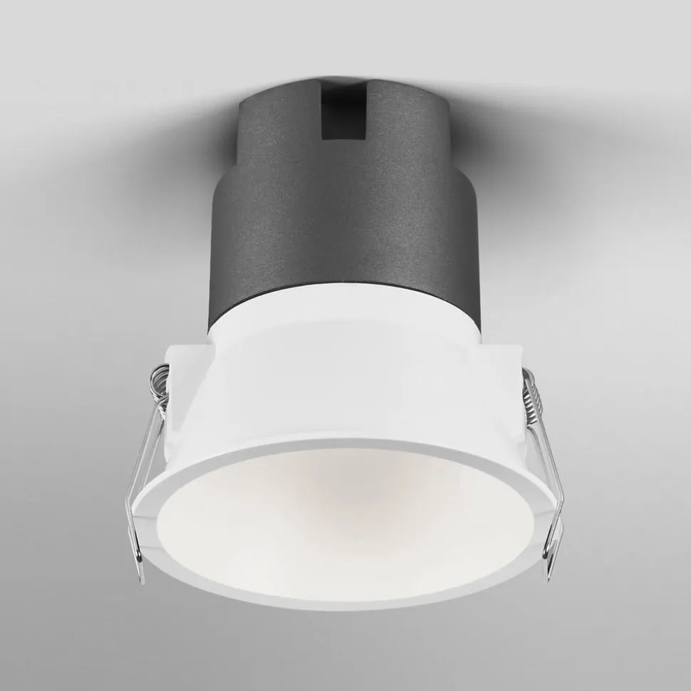 OSRAM LED-indbygningsspot TWIST, hvid/hvid, 840, Ø 9,3 cm, metal
