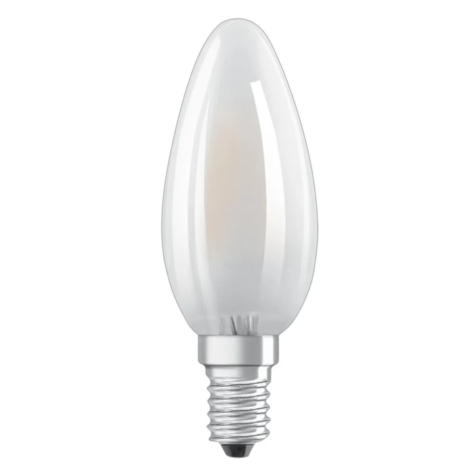 OSRAM LED-kertepære E14 4,8 W Classic B 827 dim
