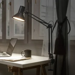 OSRAM LED-klemmelampe Office Line Desk Retro sort 3.000K