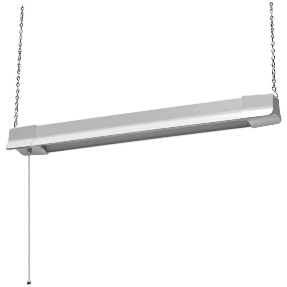 OSRAM LED-kontorhængelampe OFFICE LINE, længde 60 cm, hvid afbryder