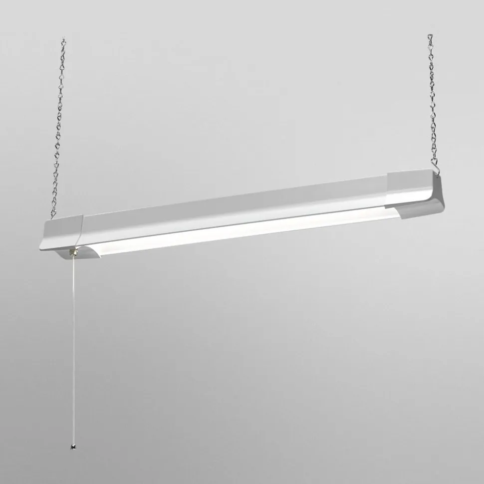 OSRAM LED-kontorhængelampe OFFICE LINE, længde 60 cm, hvid afbryder