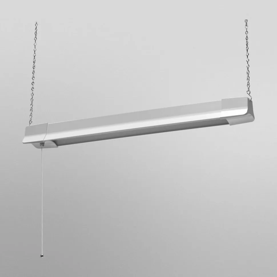 OSRAM LED-kontorhængelampe OFFICE LINE, længde 60 cm, hvid afbryder