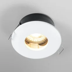 OSRAM LED-loftsindbygget spot RECESS, hvid Ø 9 cm IP65 GU10-LED