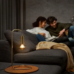 OSRAM LED-pære E27 CLA Mirror guld 4W 2.700K