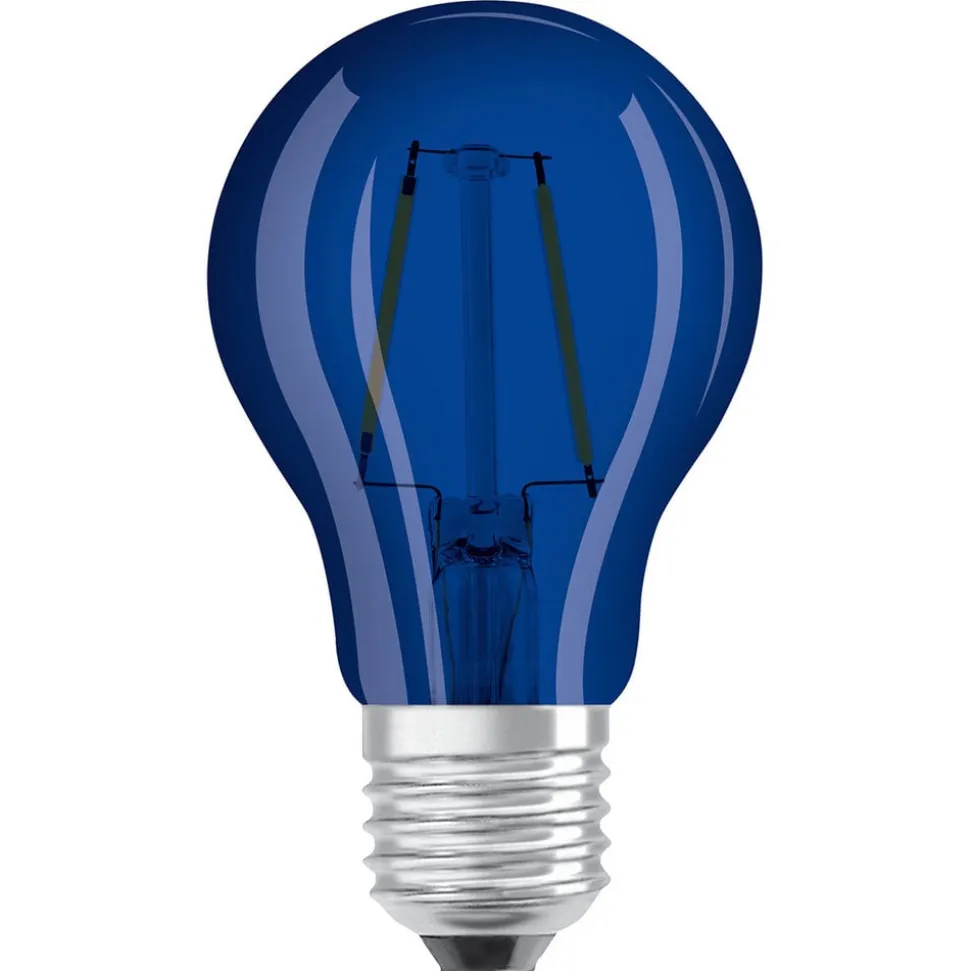 OSRAM LED-pære E27 Star Décor Cla A 2,5 W, blå