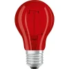 OSRAM LED-pære E27 Star Décor Cla A 2,5W, rød