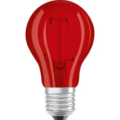OSRAM LED-pære E27 Star Décor Cla A 2,5W, rød