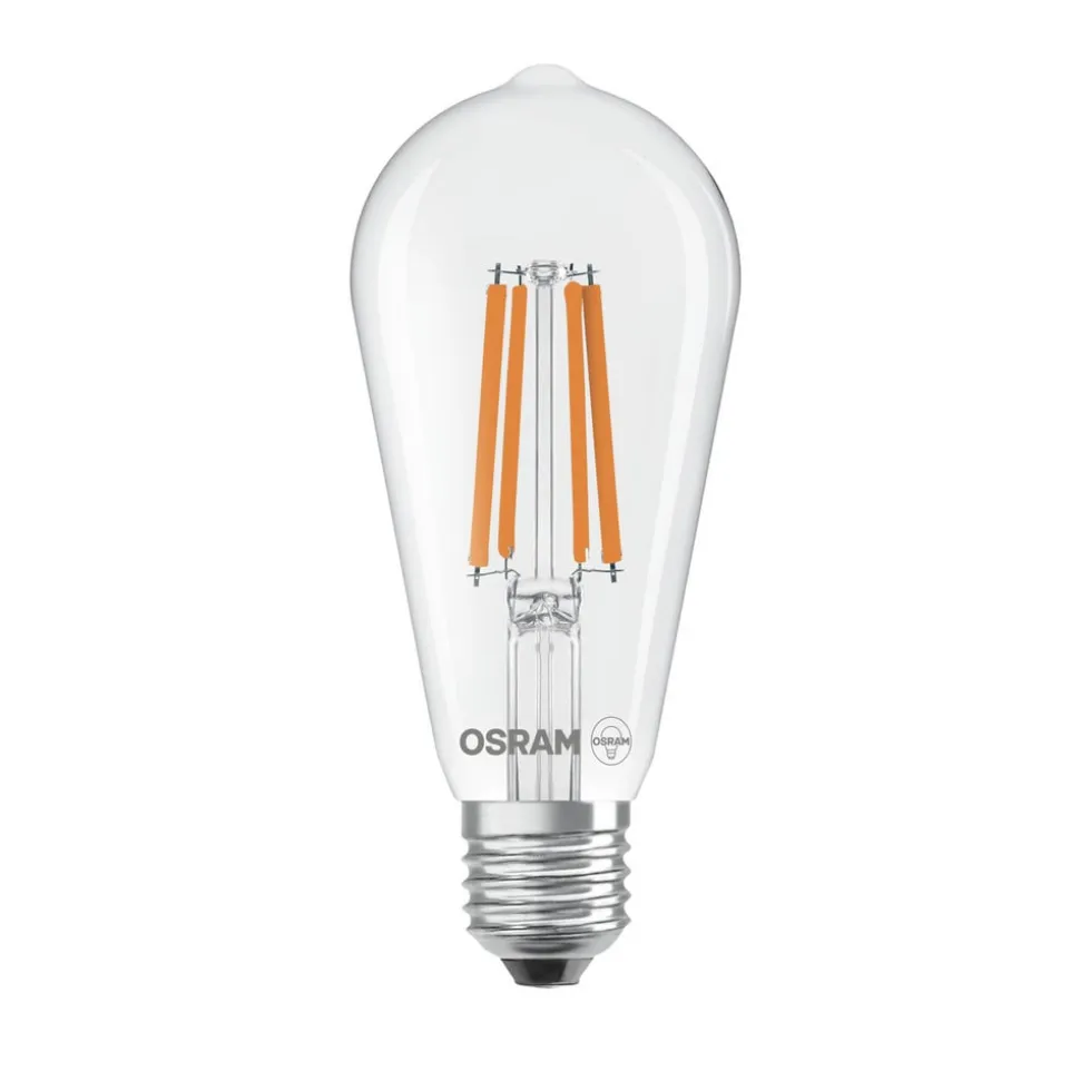 OSRAM LED-pære E27 2,2W Filament 2,700K