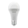 OSRAM LED-pære E27 8W mat 2700K genopladeligt batteri nødlys