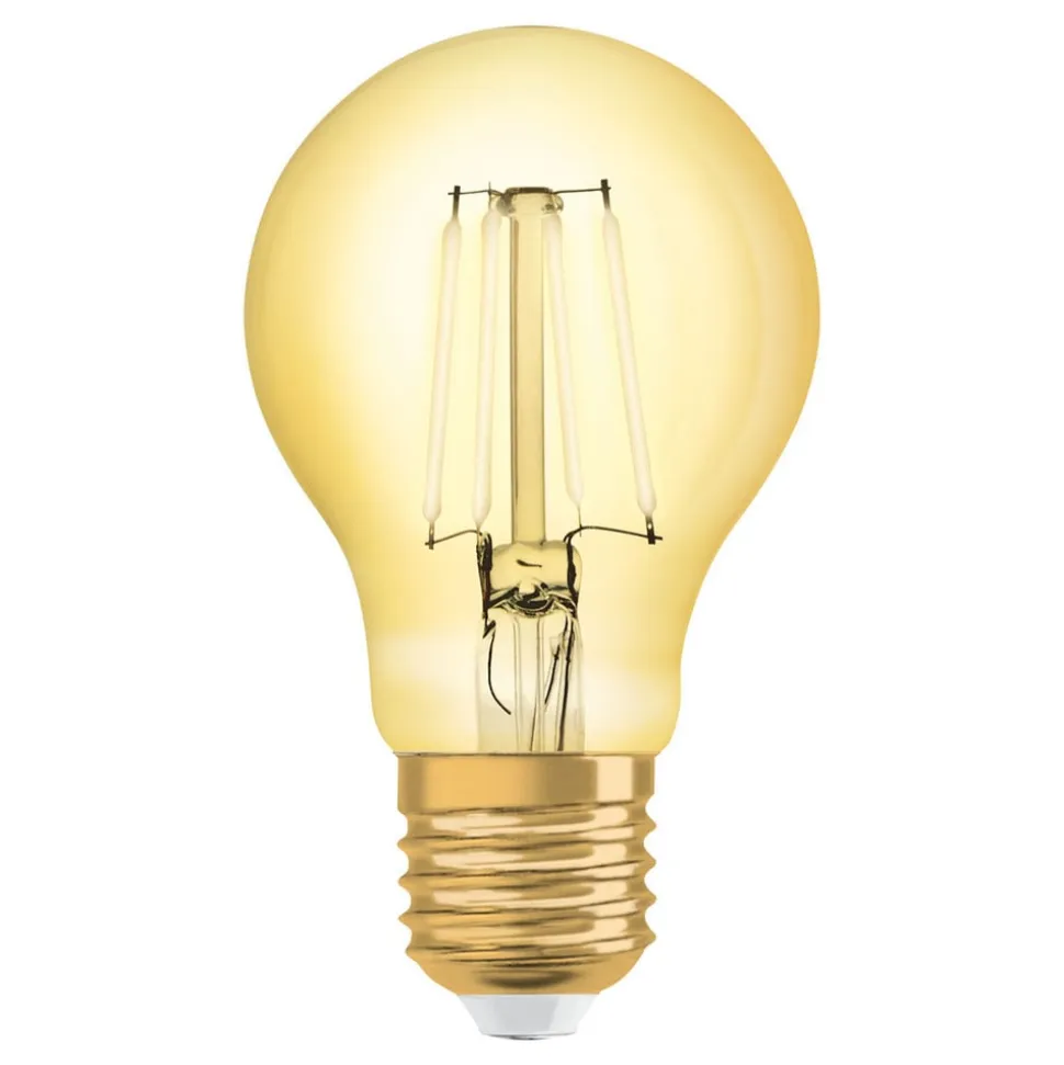 OSRAM LED-pære E27 8W Vintage Filament 825 guld
