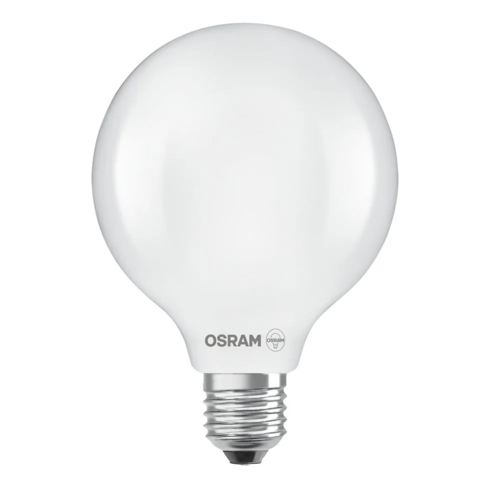 OSRAM LED-pære Globe G95 E27 5W mat 4.000K