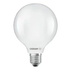 OSRAM LED-pære Globe G125 E27 7,2W mat 2.700K