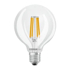 OSRAM LED-pære Globe G95 E27 3,8W Filament 2,700K