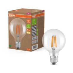 OSRAM LED-pære Globe G95 E27 3,8W Filament 2,700K