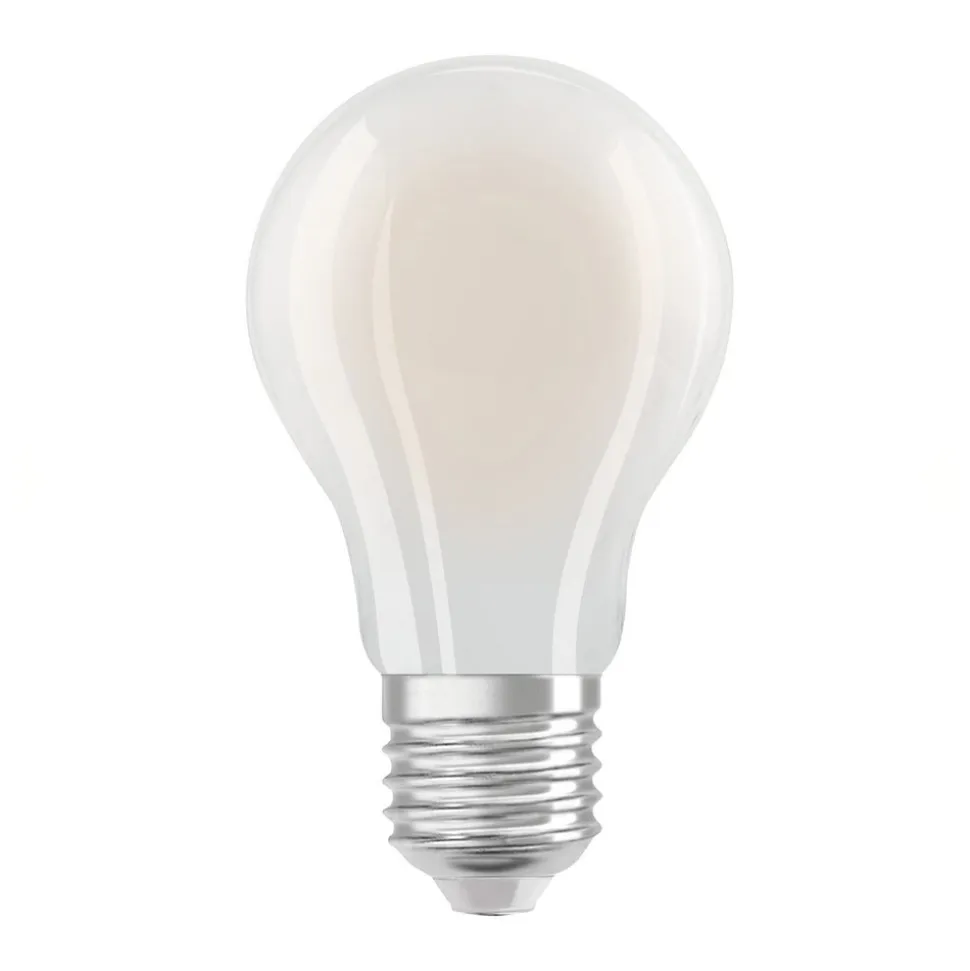 OSRAM LED-pære mat E27 2,2W 4000K 470lm dæmpbar