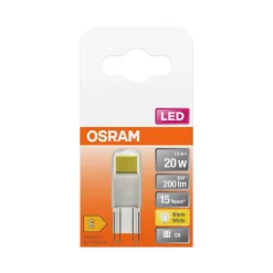 OSRAM LED-pære med stiftsokkel G9 1,8 W klar 2.700 K