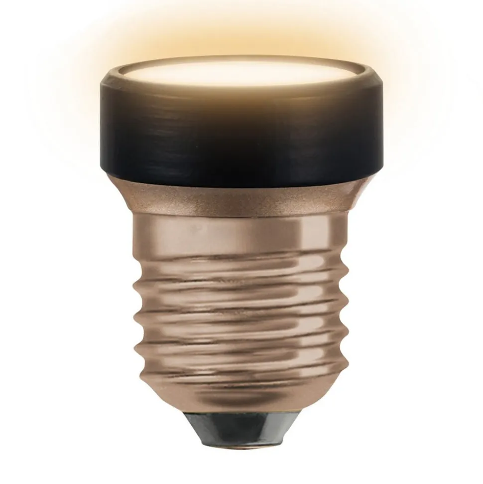 OSRAM LED-pære Star Flat E27 3,5W 2700K udskiftelig ring.